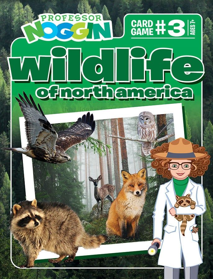 Professor Noggin&#39;s Trivia Game: Wildlife of North America