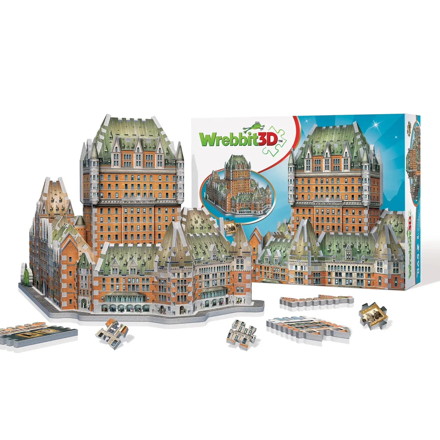 Wrebbit 3D Puzzle Chateau Frontenac