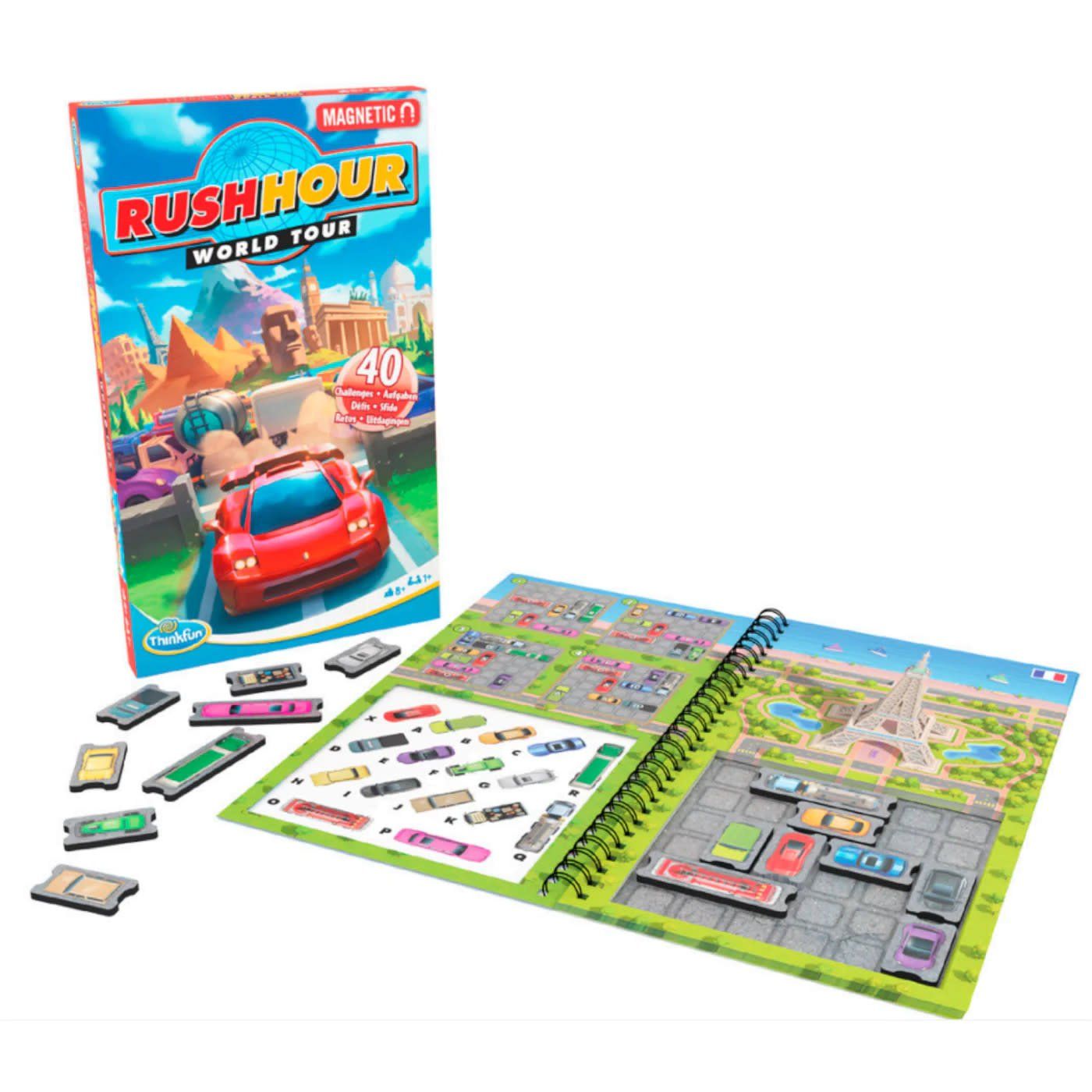 Thinkfun Game Rush Hour Magnetic Travel Puzzle
