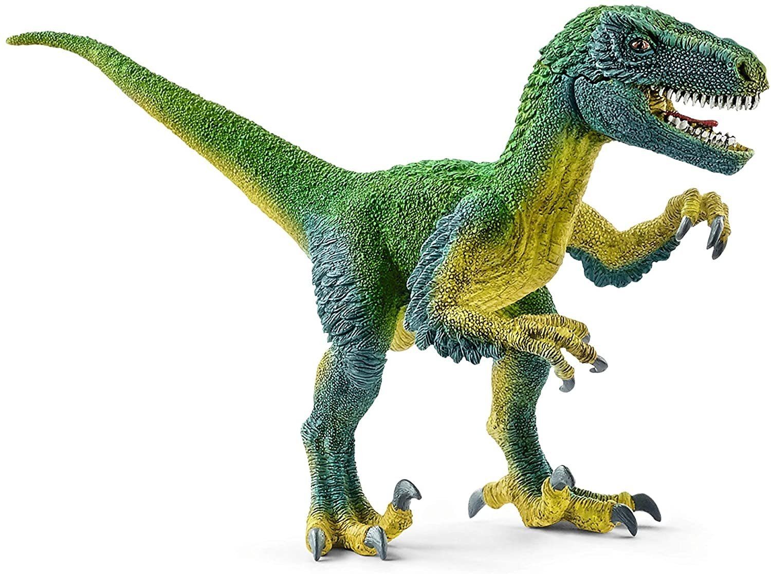 Schleich Dinosaur Velociraptor Green