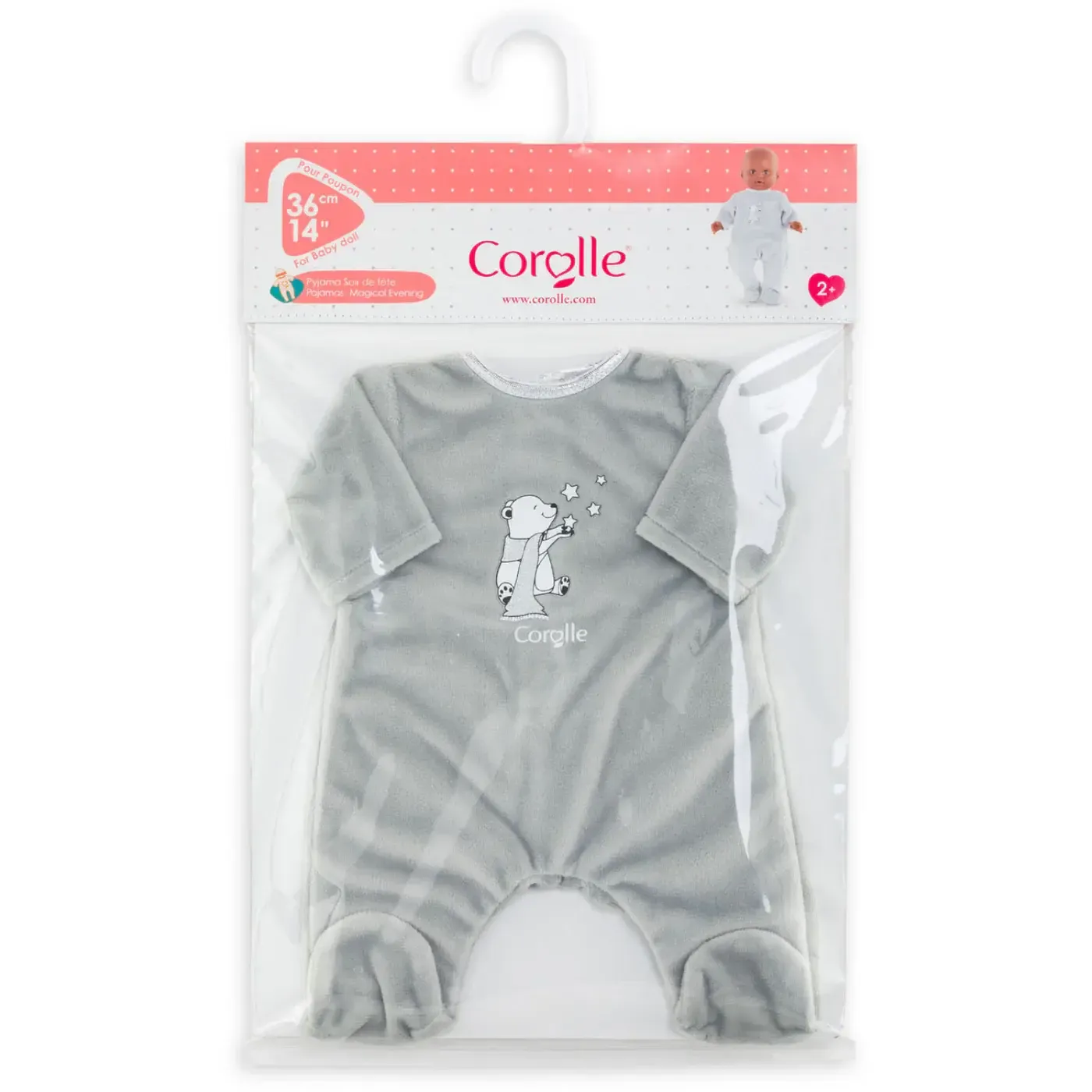Corolle Doll Outfit Magical Evening Pajamas 14&quot;