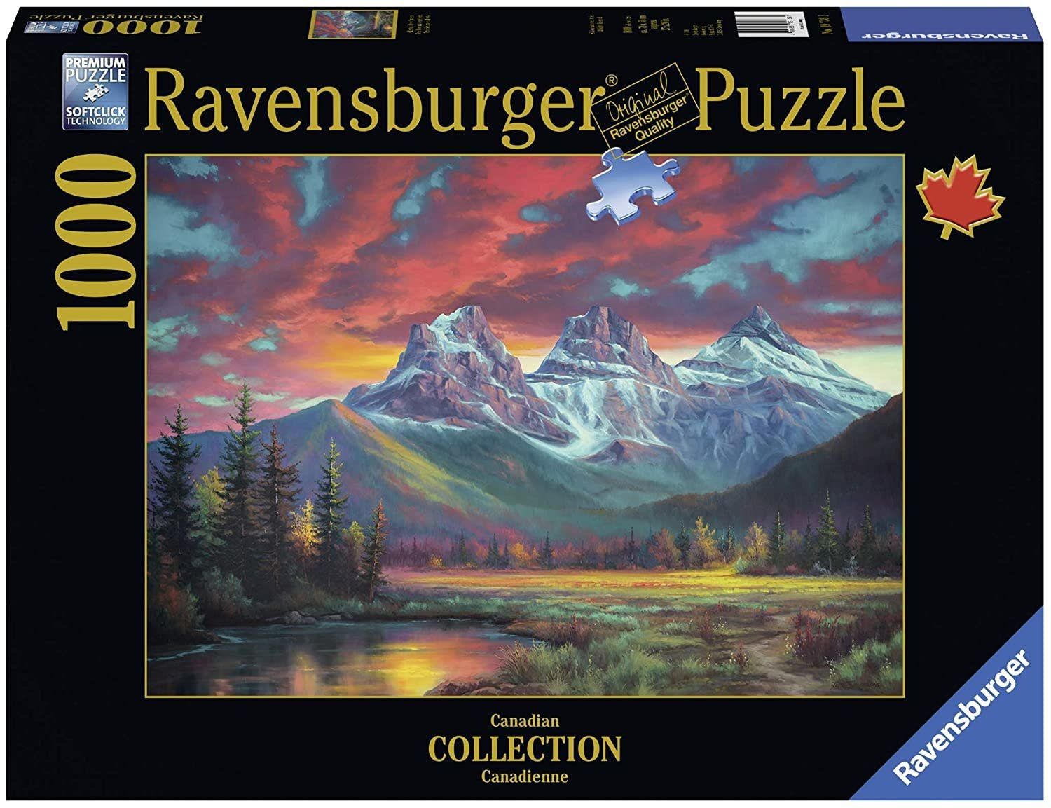 Ravensburger Puzzle 1000pc Canadian Alberta&#39;s Sisters