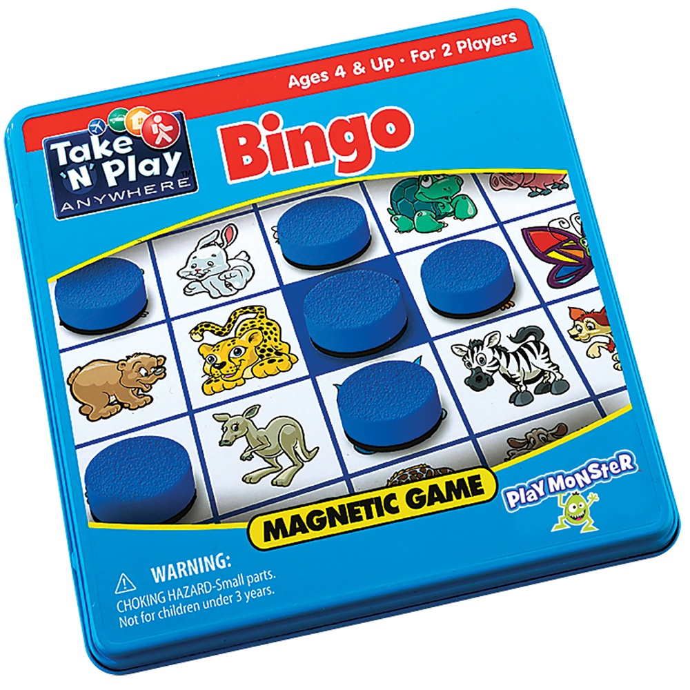Take N Play Magnetic Tin Game: Bingo