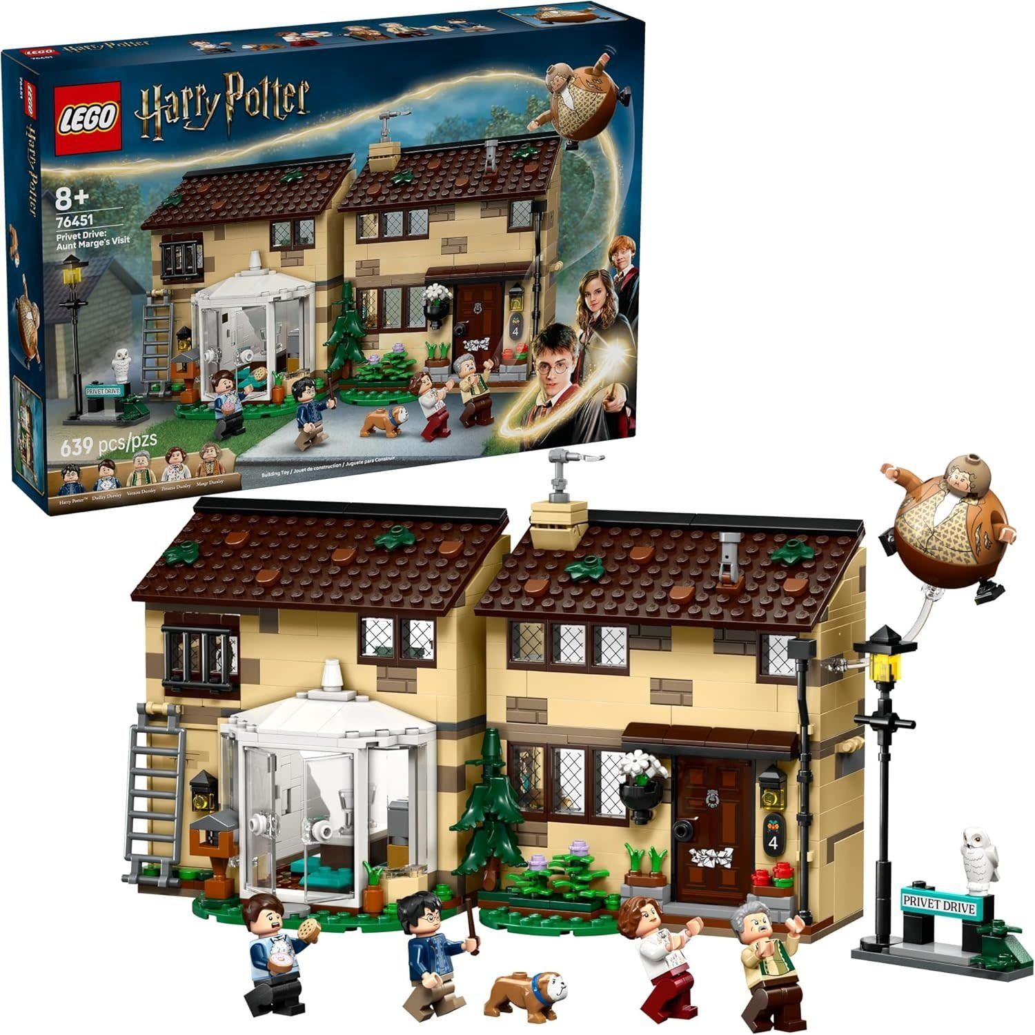 Lego Harry Potter Privet Drive: Aunt Marge&#39;s Visit