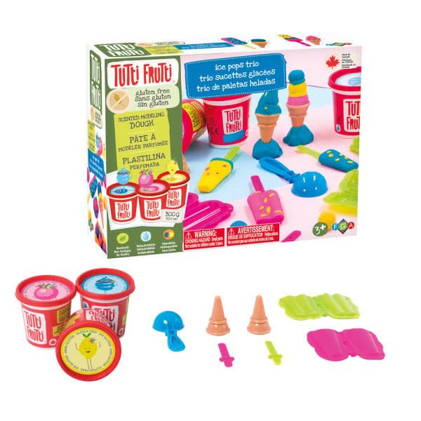 Tutti Frutti Modelling Dough Gluten Free Ice Pops