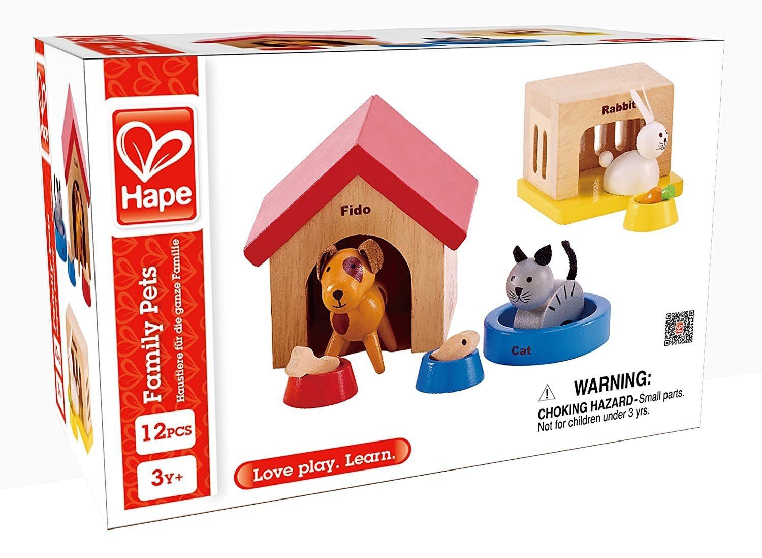 Hape Wooden Doll House Furniture: Pets