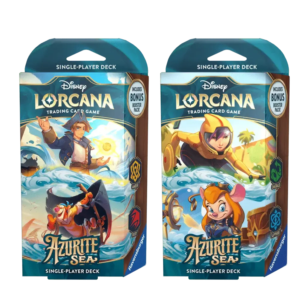 Disney&#39;s Lorcana Starter Deck: Azurite Sea