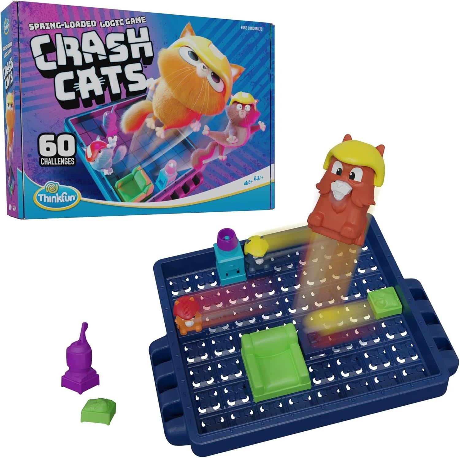 Crash Cats Spring Loaded Logic Game