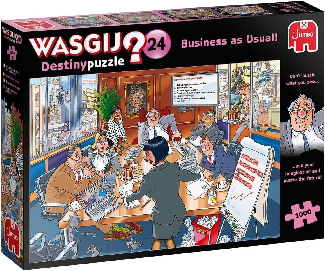 Wasgij Puzzle 1000pc Destiny #24 Business as Usual