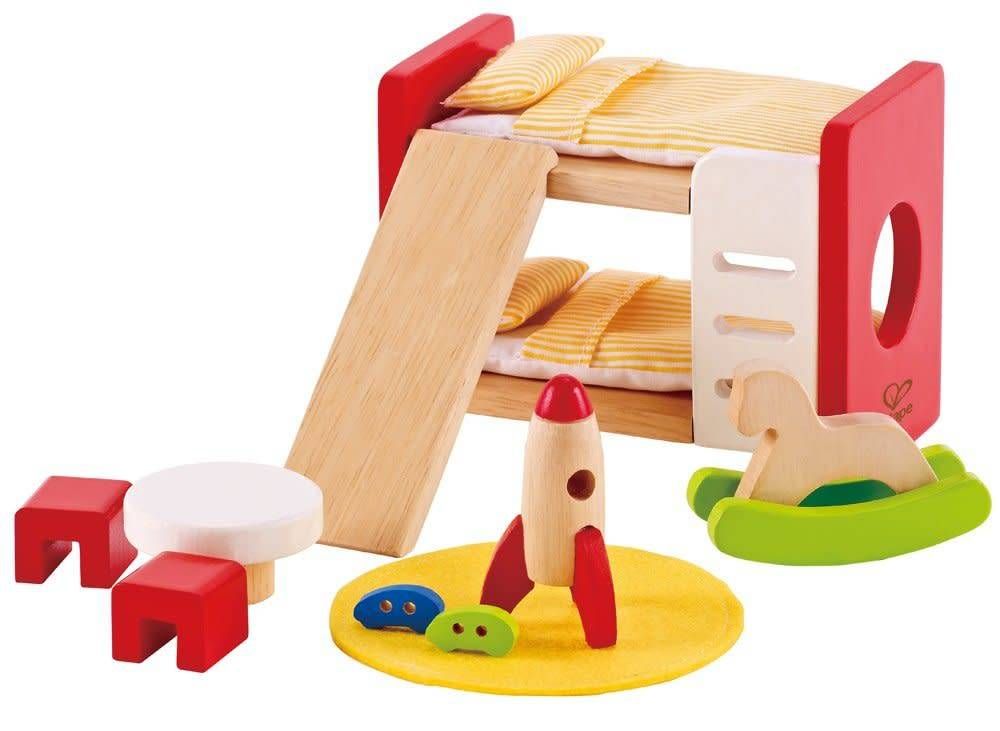 Hape Wooden Doll House Furniture: Children&#39;s Room
