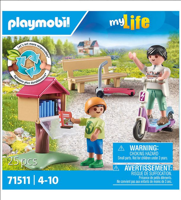Playmobil my Life Book Exchange for Bookworms