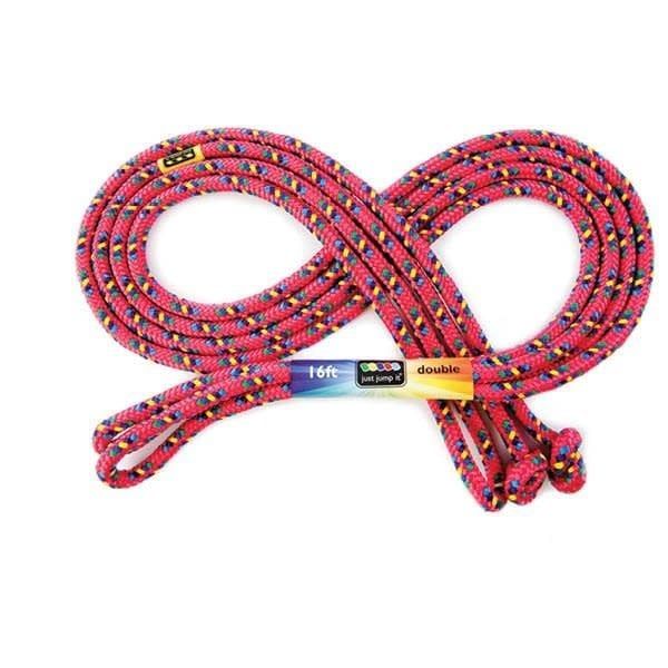 Just Jump It Skipping Rope 16&#39; Confetti Red