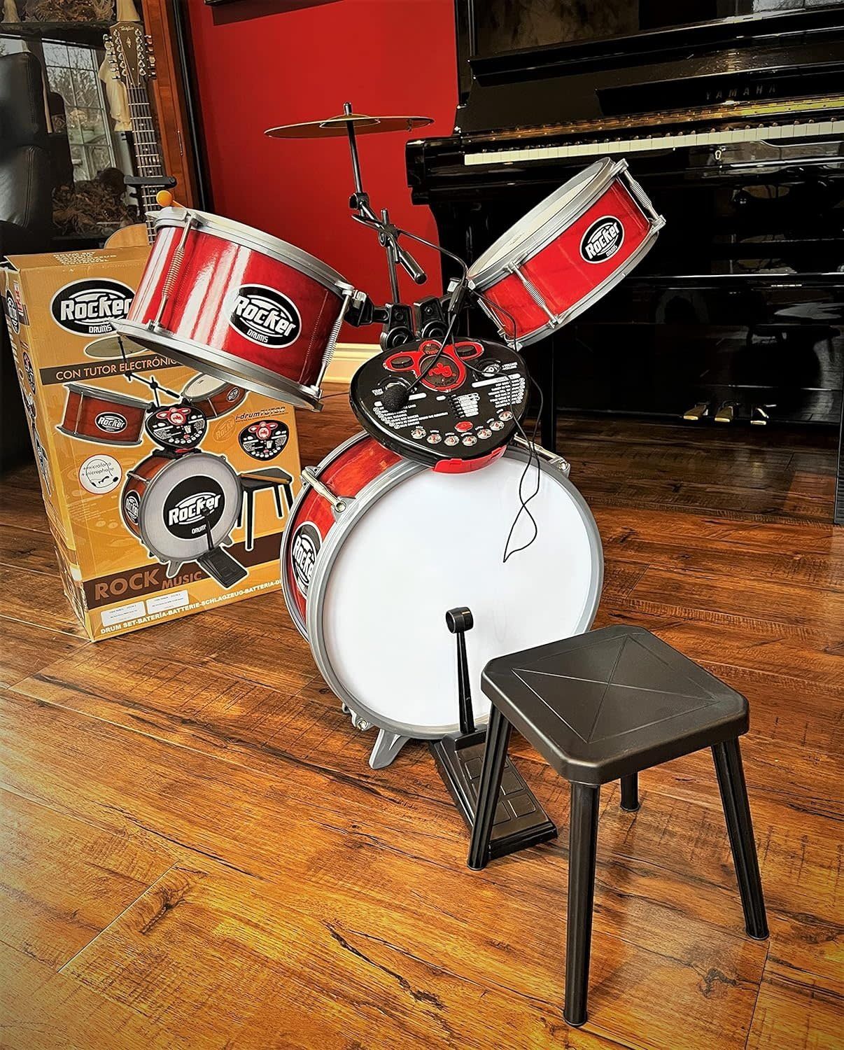 My First Rock Drum Set with Tutor System