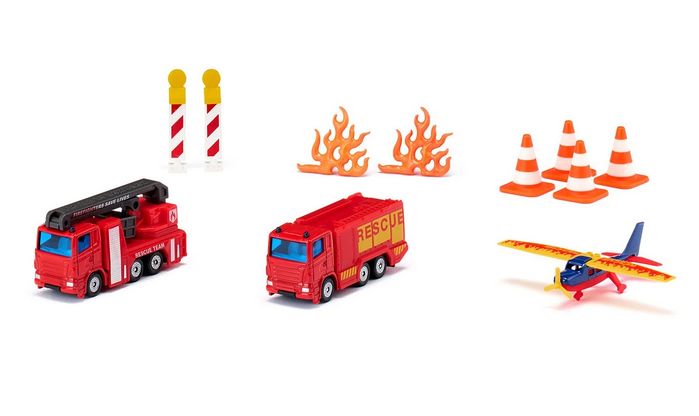 Siku Die Cast Gift  Set Fire Brigade