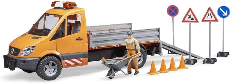 Bruder MB Sprinter Municipal Truck with Driver