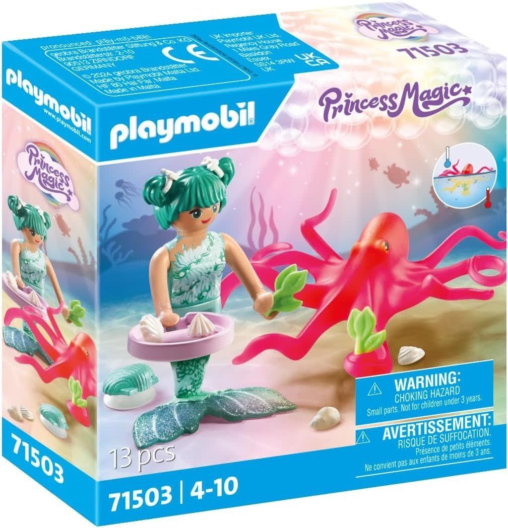 Playmobil Princess Magic Mermaid with Colour-Changing Octopus