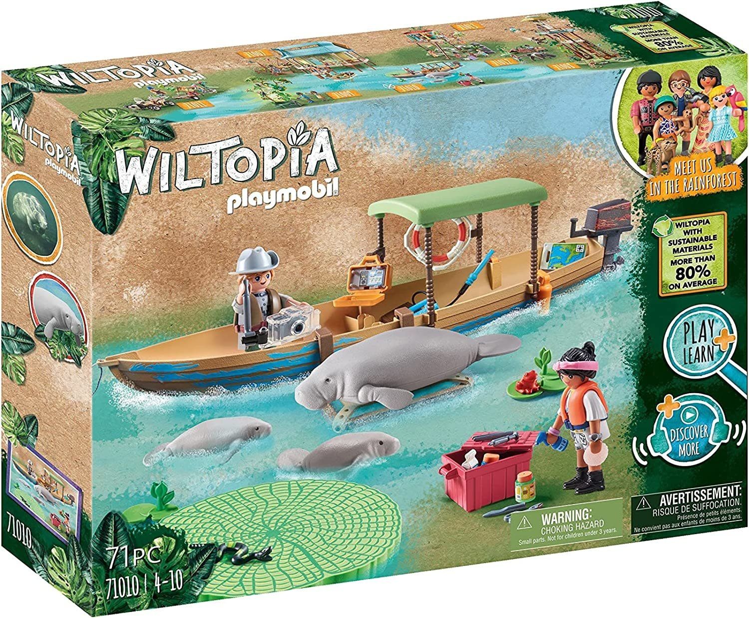 Playmobil Wiltopia II Boat Trip to the Manatees