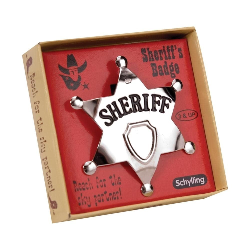 Schylling Sheriff Badge Law Man