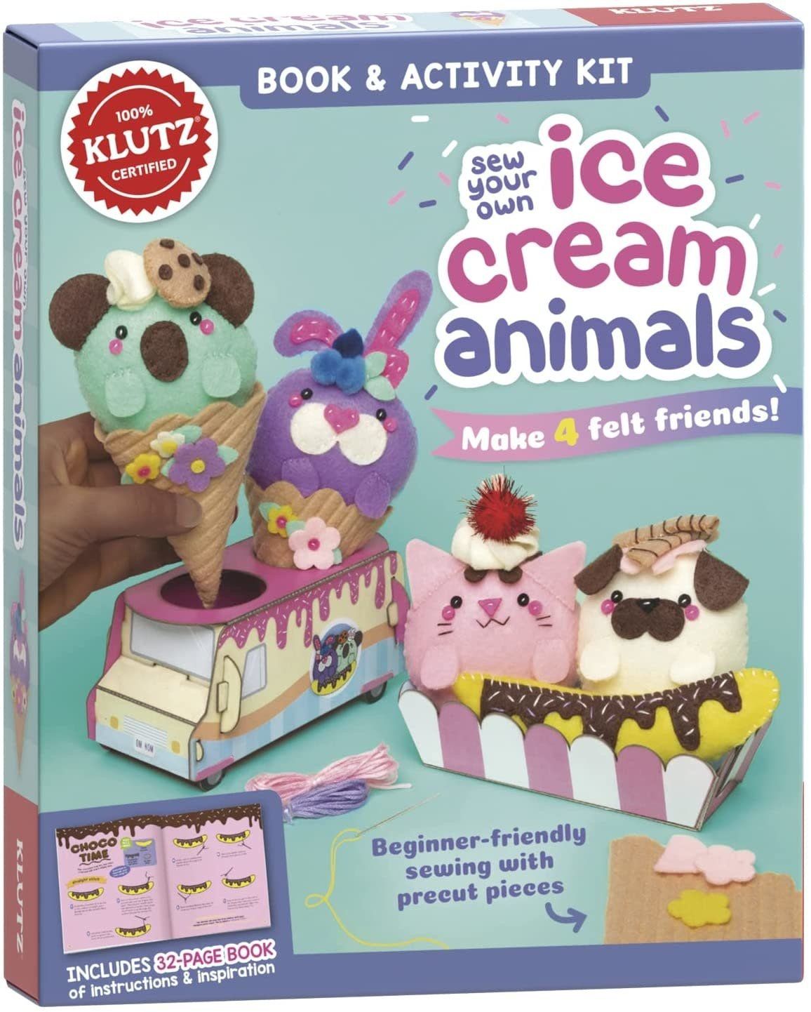 Klutz Book Sew Your Own Ice Cream Animals