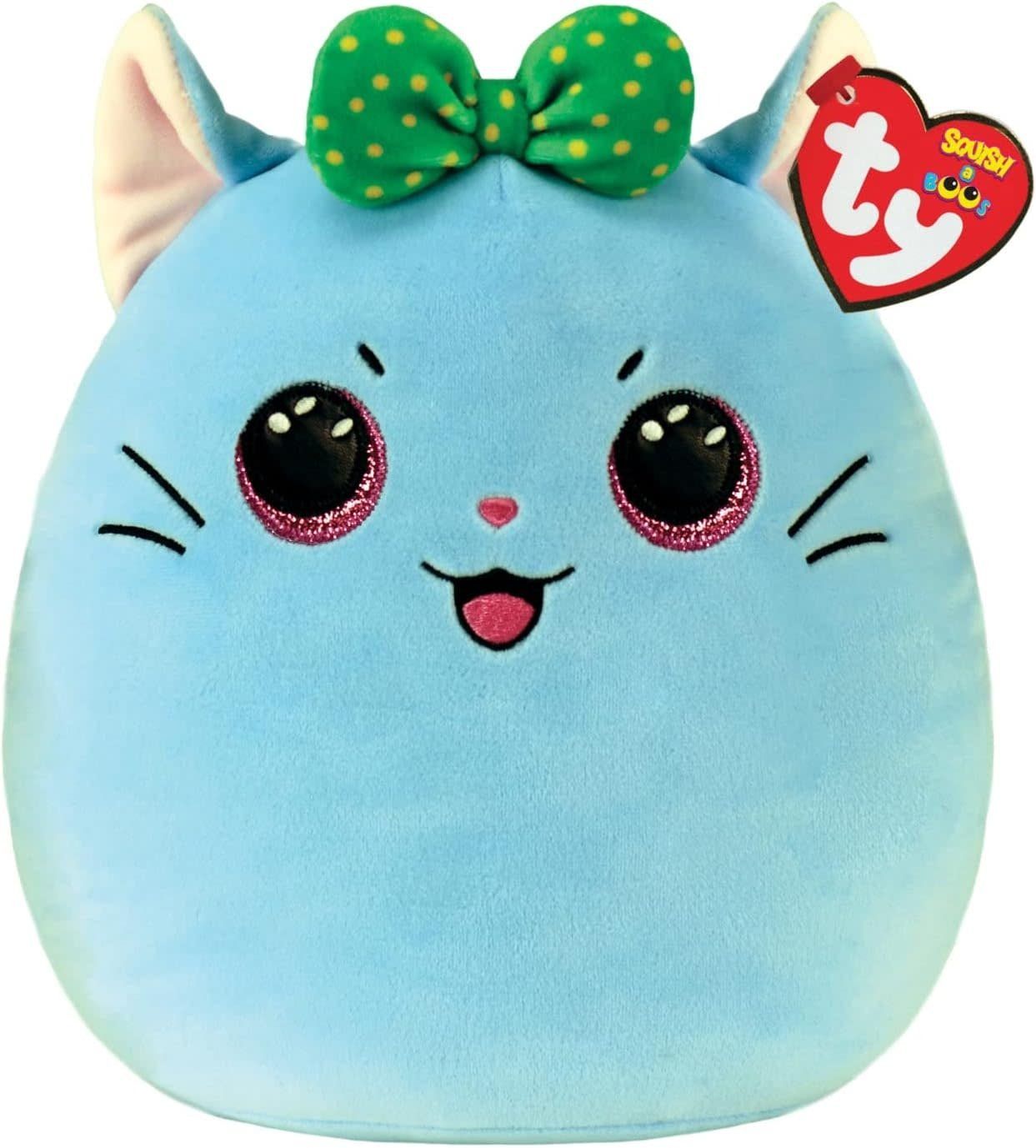 Ty Squishy Beanies 14&quot; Kirra Blue Cat
