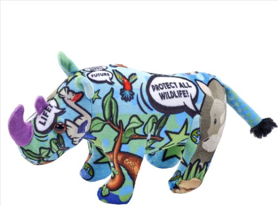 Wild Republic Message from the Planet Mini Rhino