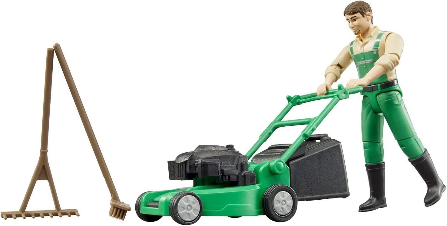Bruder Lawnmower with Gardener