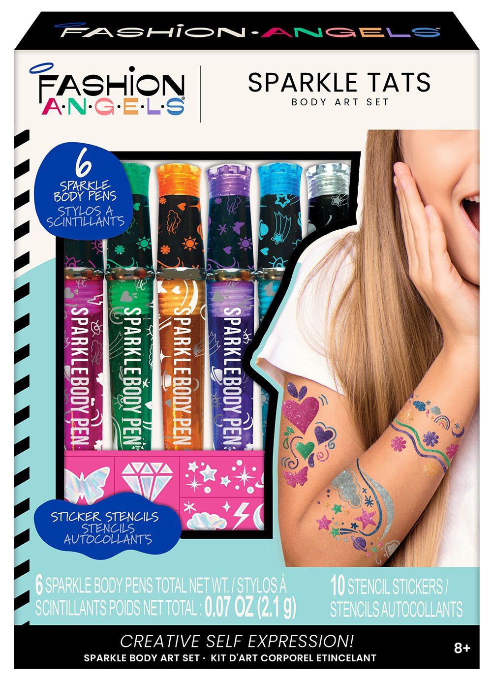 Fashion Angels Sparkle Tats Body Art Set