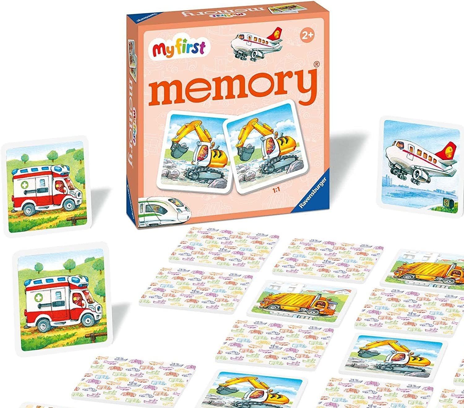 Ravensburger My First Memory Game Vehicles