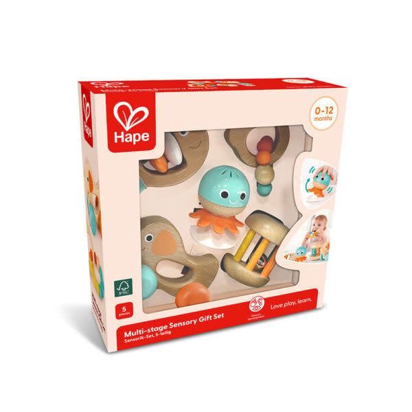 Hape Sensory Gift Set Rattles