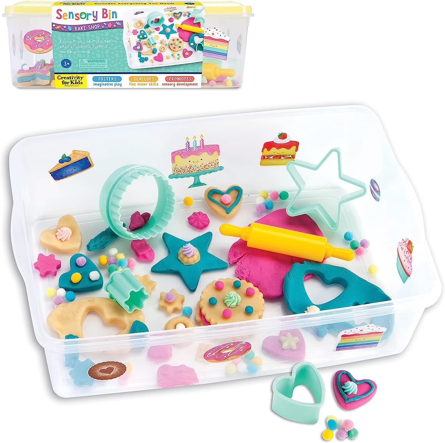 Creativity for Kids Sensory Bin Bake Shop