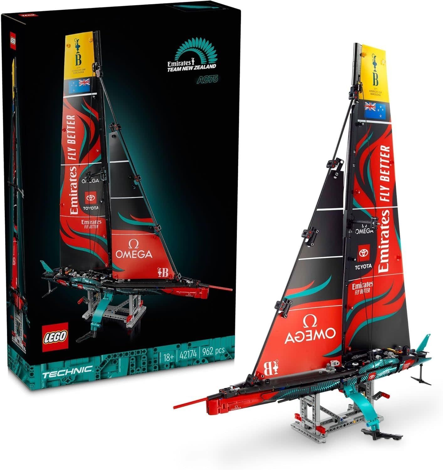 Lego Technic Team New Zealand Yacht