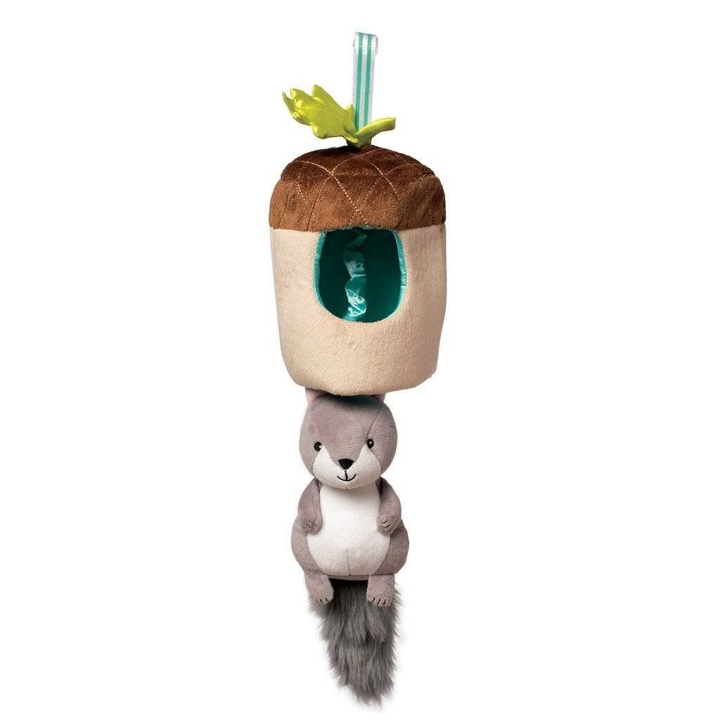 Manhattan Baby Lullaby Squirrel Musical Pull Toy