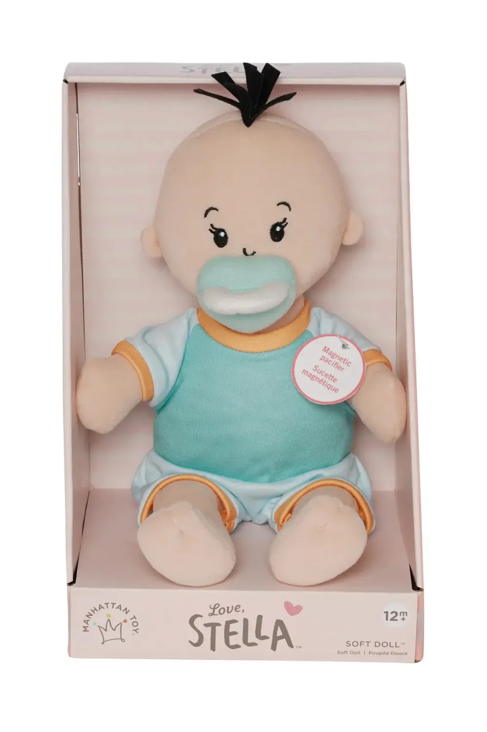 Love, Stella Doll Fella Peach with Black Tuft