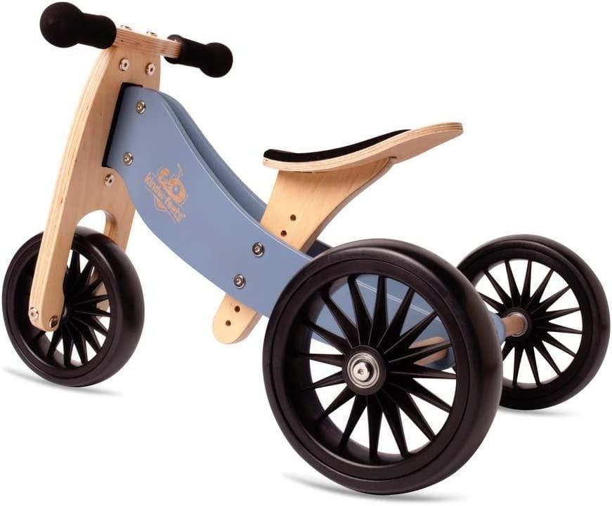 Kinderfeets Tiny Tots Plus Convertible Balance Bike Slate