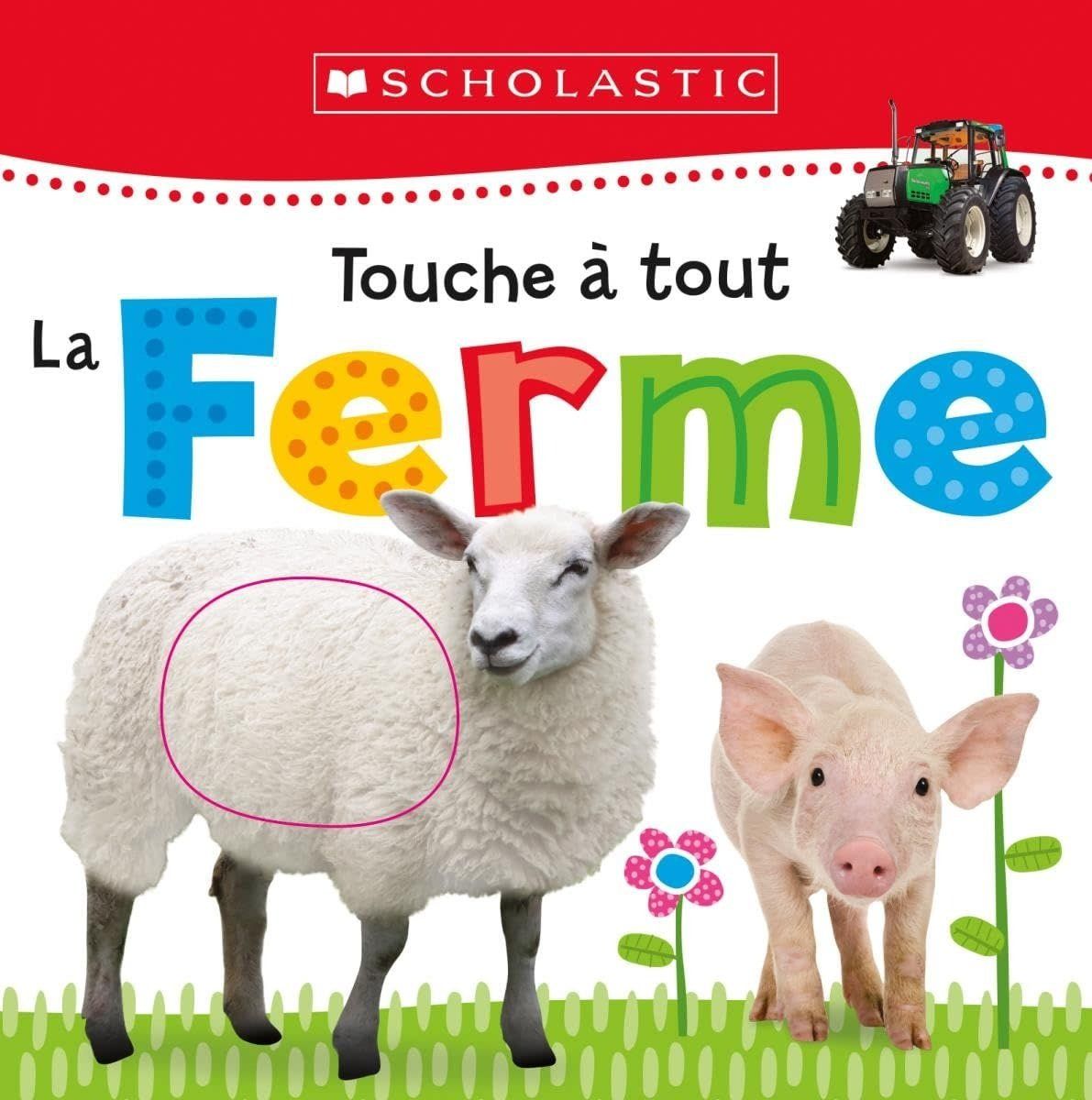 French Board Book: Touche à tout : La ferme (The Farm)