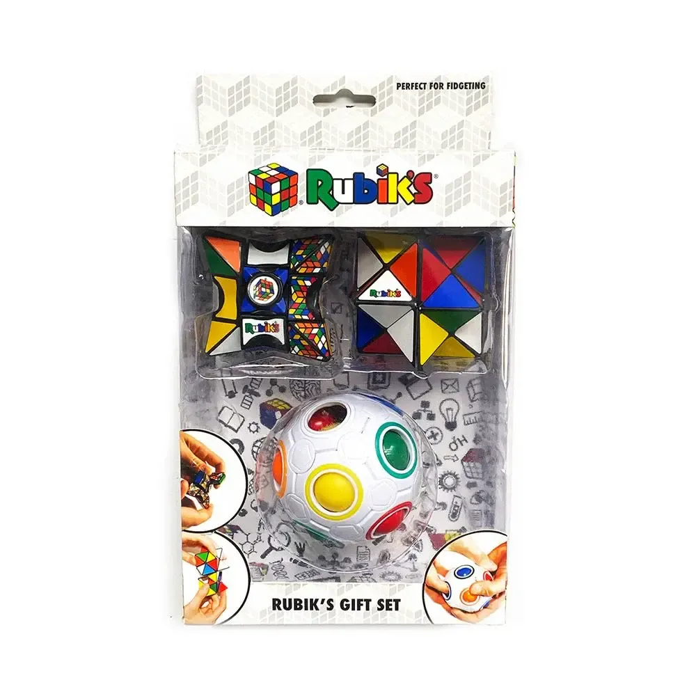 Rubik&#39;s Gift Set - Ball, Star &amp; Pocket Spinner