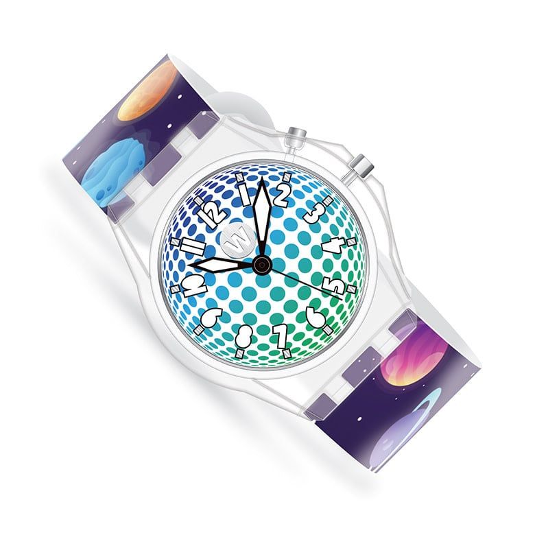 Watchitude Slap Watch Light Up Deep Space