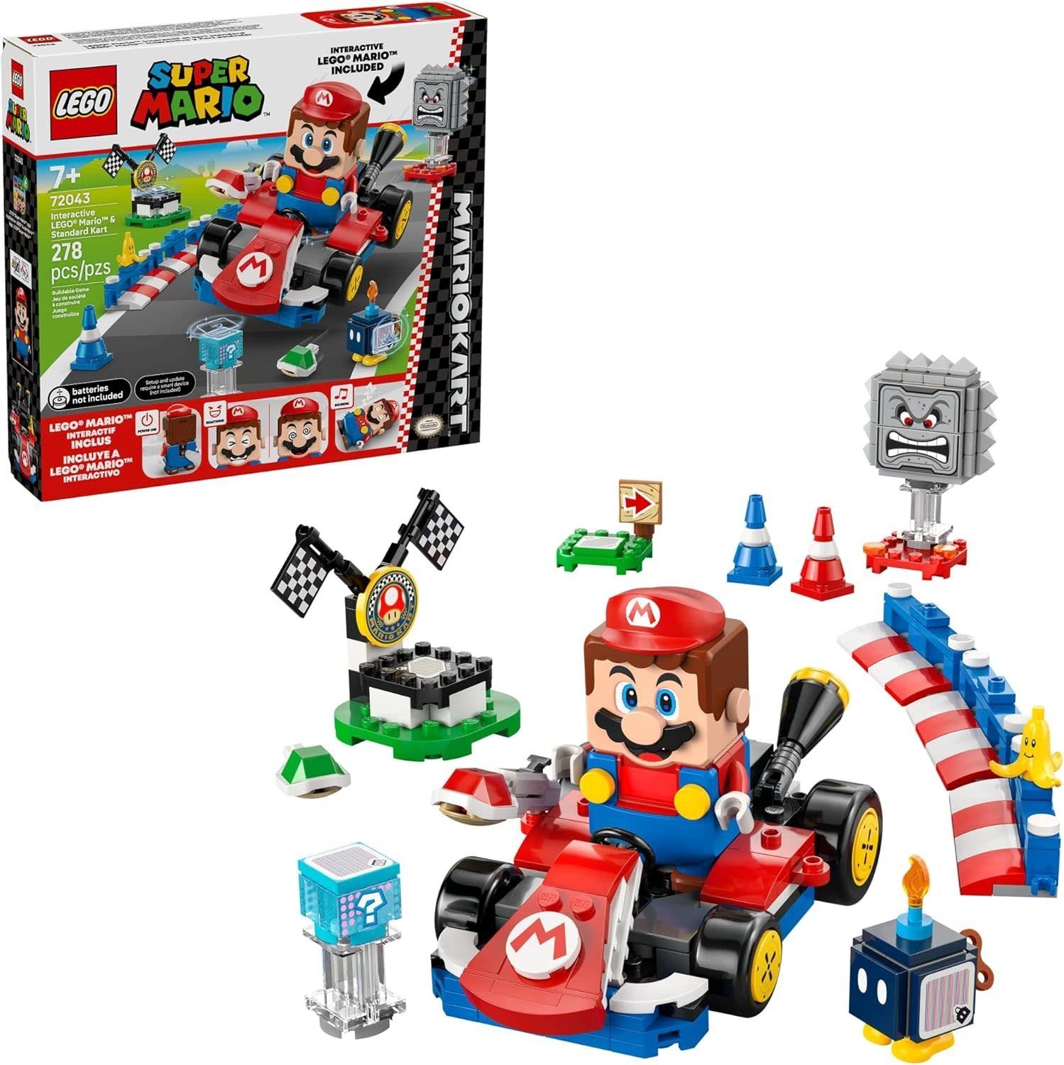 Lego Mario Kart Interactive Mario &amp; Standard Kart