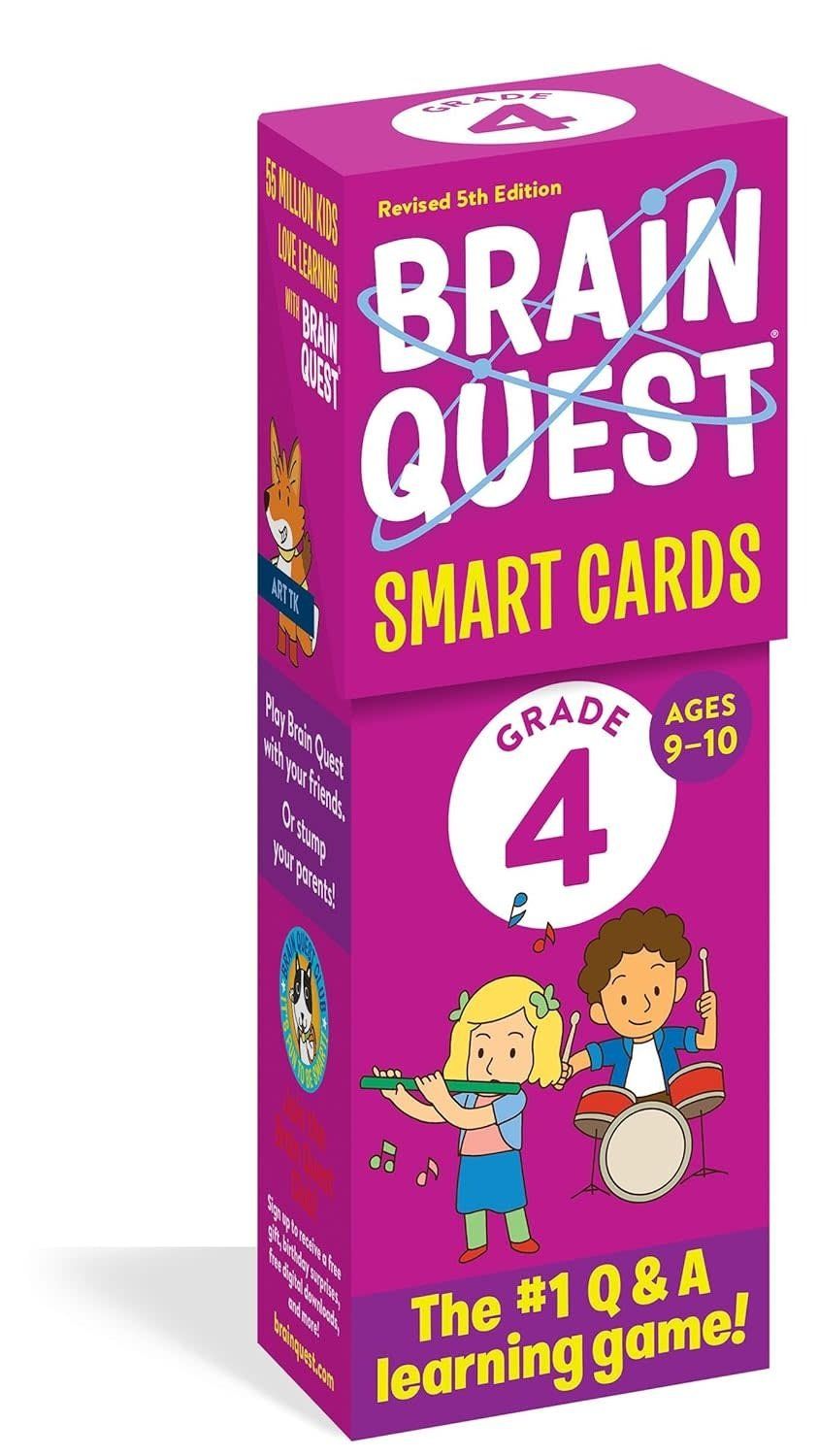 Brain Quest Smart Cards Grade 4 Ages 9-10