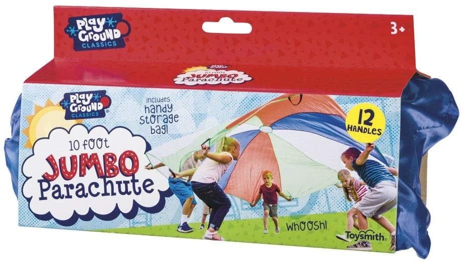 Play Ground Jumbo Parachute 10&#39; 12 Handles