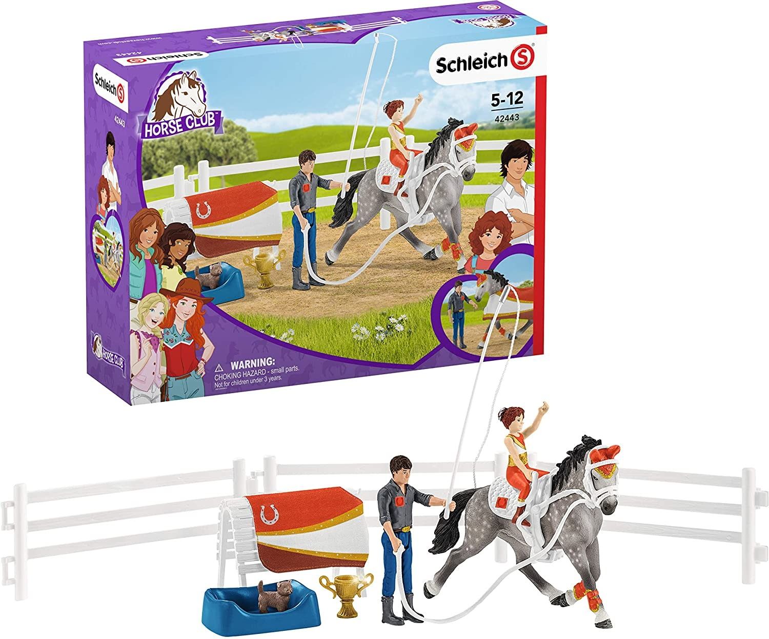 Schleich Horse Club Mia&#39;s Vaulting Riding Set