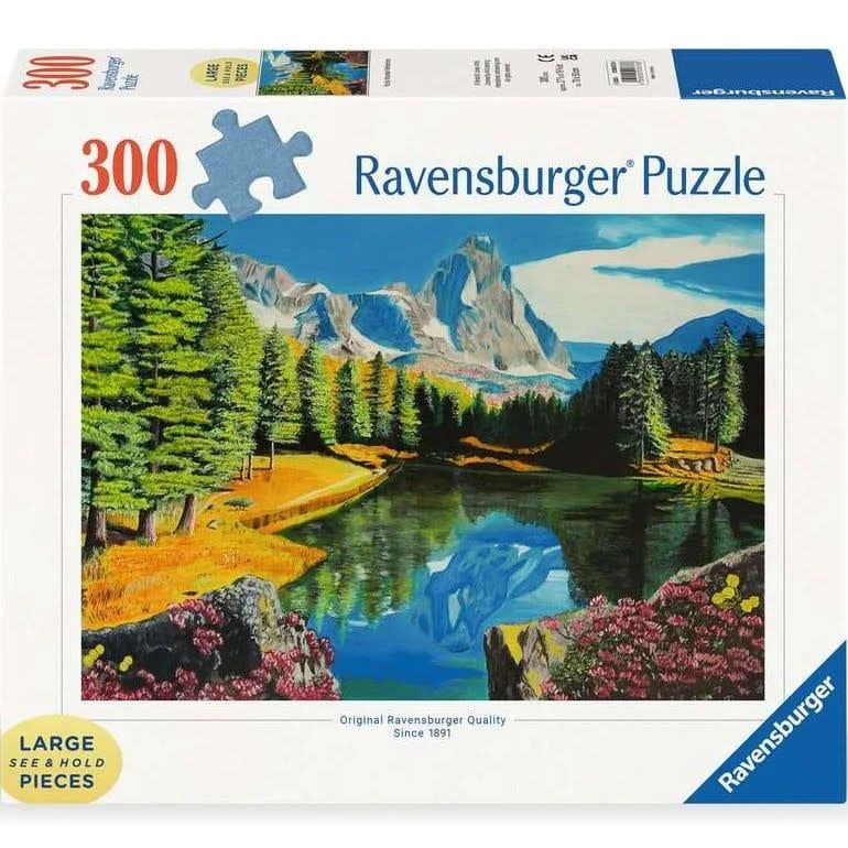 Ravensburger Puzzle 300pc Large Format Rocky Mountain Reflections