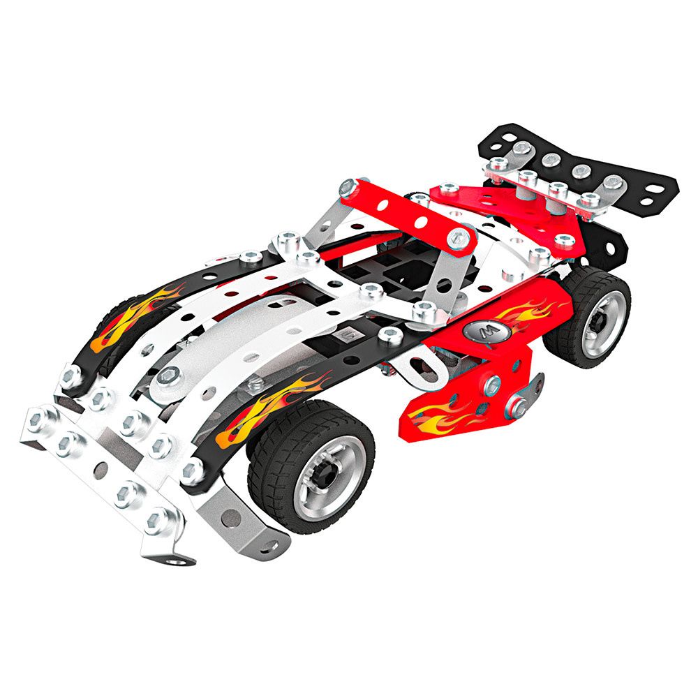 Meccano 10 Model Racing Vehicle Set