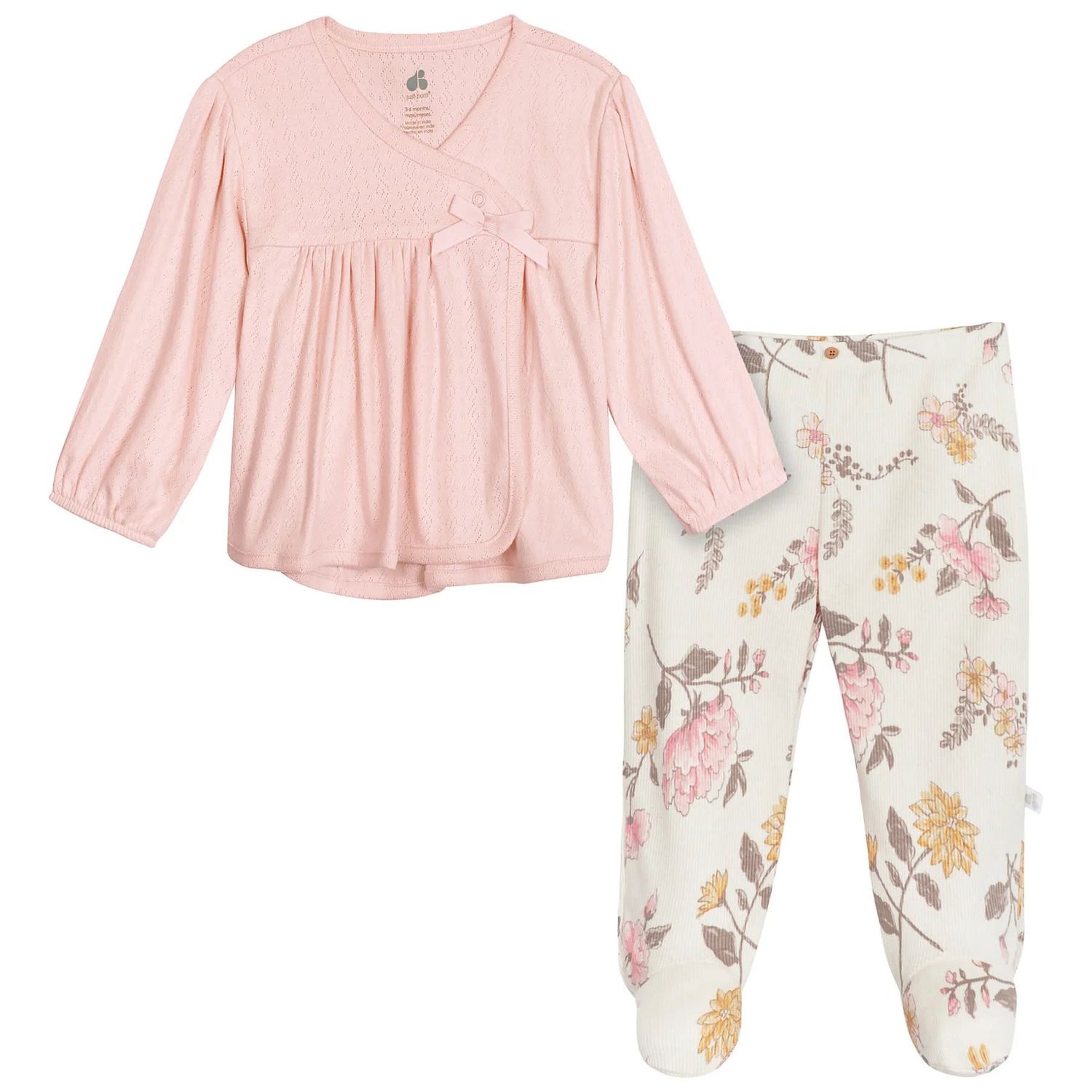 Take Me Home Set Floral 2 Piece 0-3 months