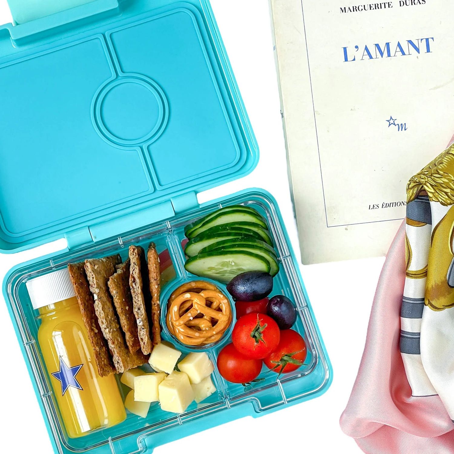 Yumbox Lunch Box Mini Snack Tropical Aqua