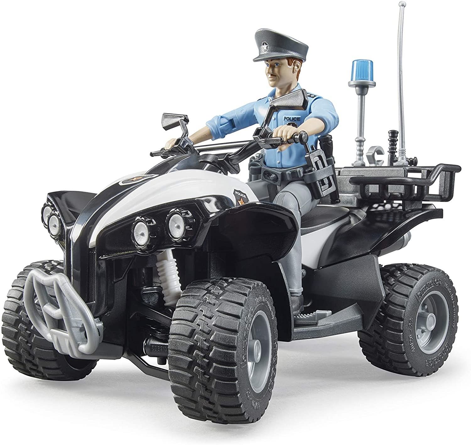 Bruder Police Quad with Policeman