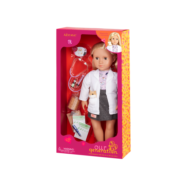 Our Generation 18&quot; Deluxe Doll: Noemie Vet