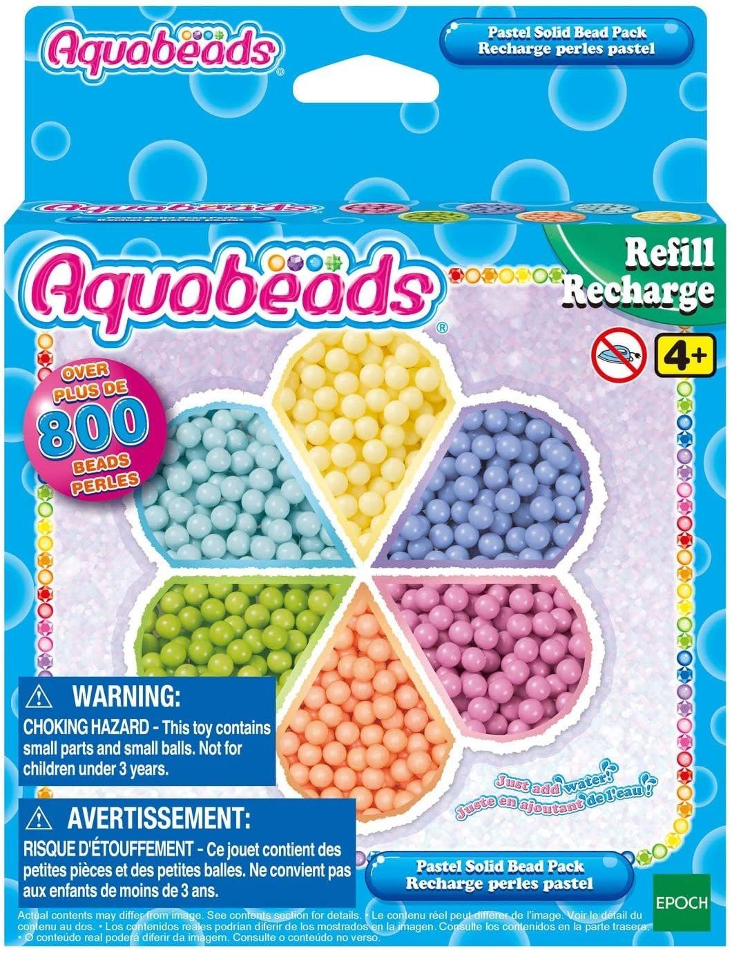 Aquabeads Pastel Solid Bead Pack