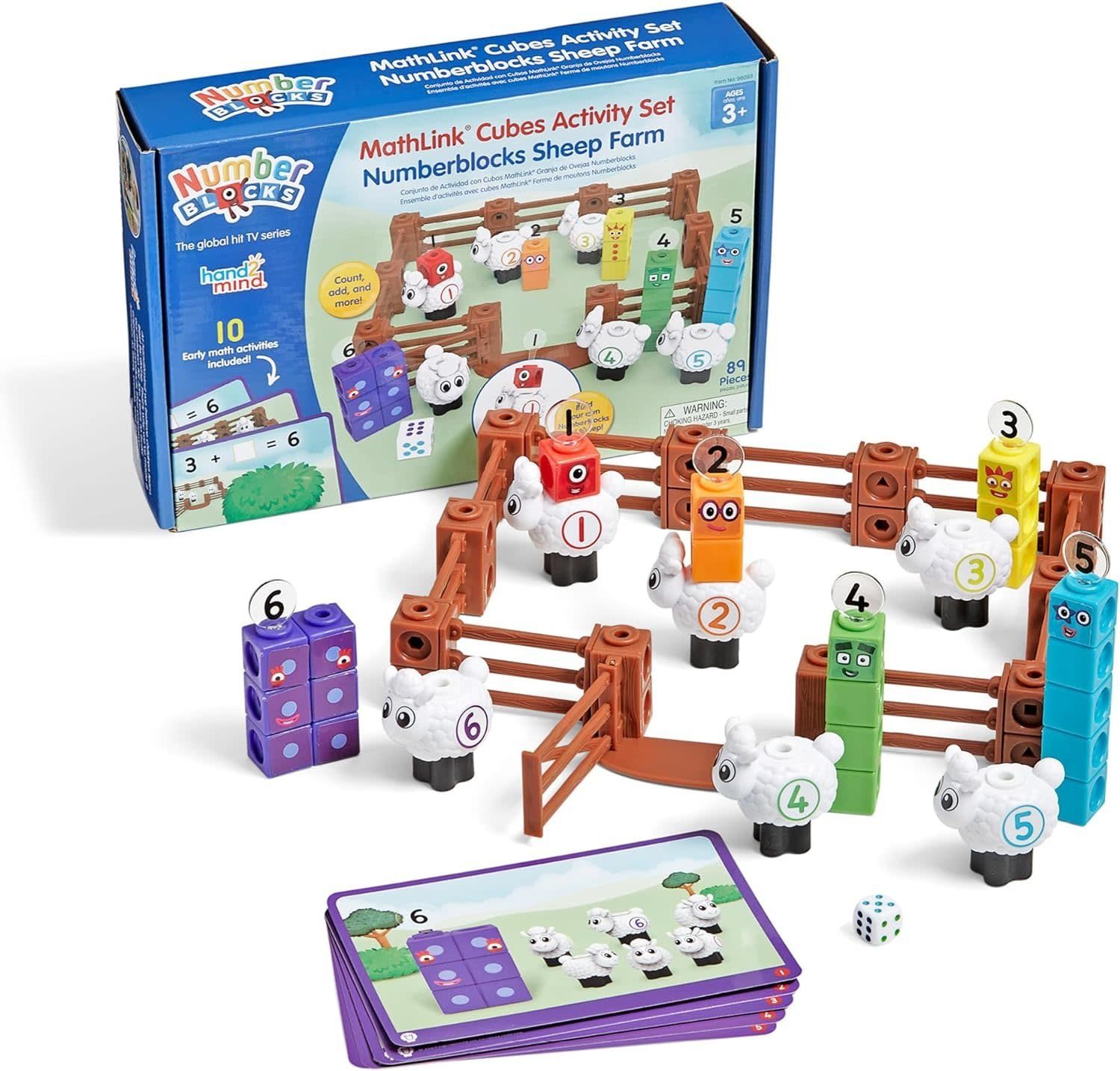 NumberBlocks Cubes 1-5 Sheep Farm Activity Set