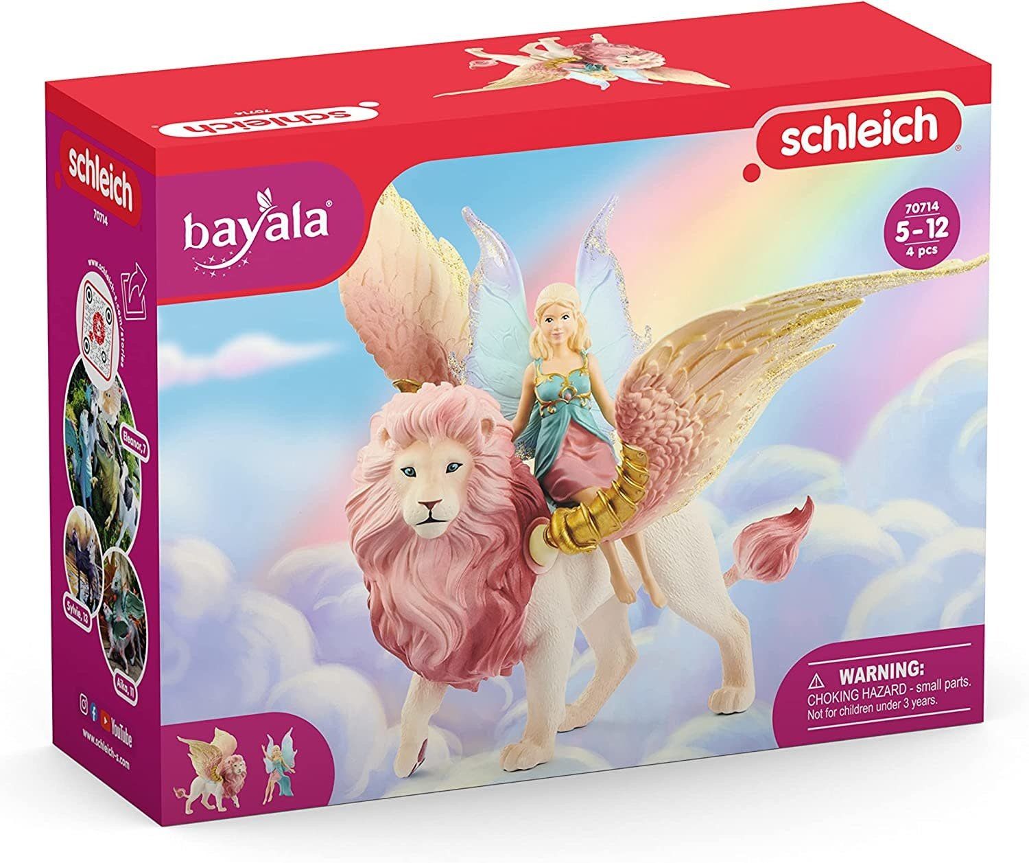 Schleich Bayala Fairy in Flight on Winged Lion